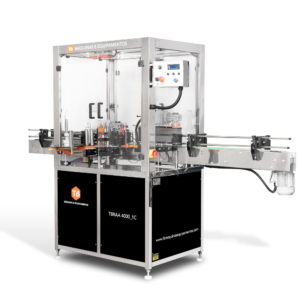 Rotuladora automática auto adesiva TB-RAA com cabine